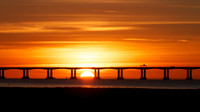 Sunset Severn Bridge 2013