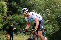 Team Sky's Ian Stannard taking in the final climb