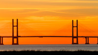 Sunset Severn Bridge 2013