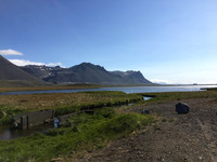 Great Northern Diver nest site, Snæfellsjökull, Iceland, June 2019