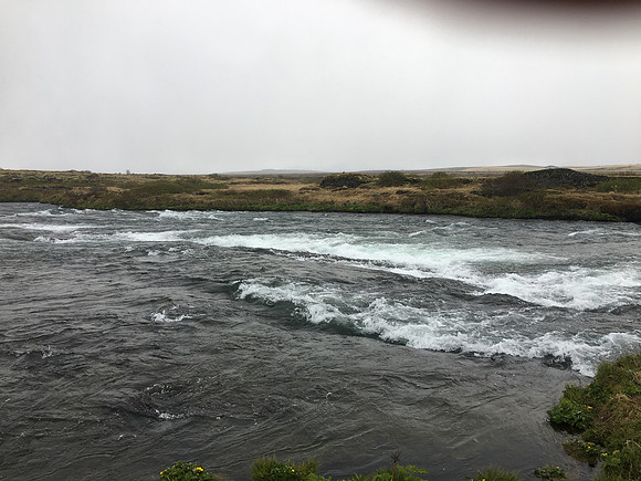 River Laxa, Iceland, June 2019