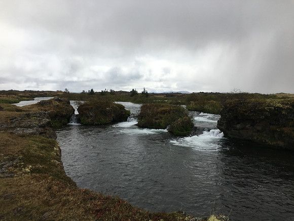 River Laxa, Iceland, June 2019