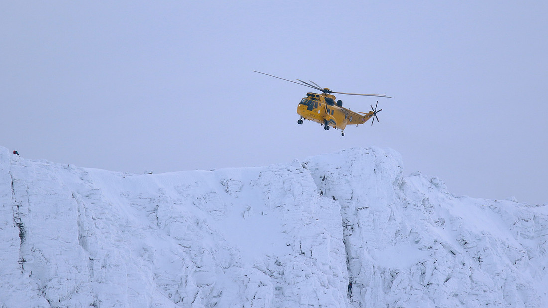 Sea King, Cairngorms, Feb 2015